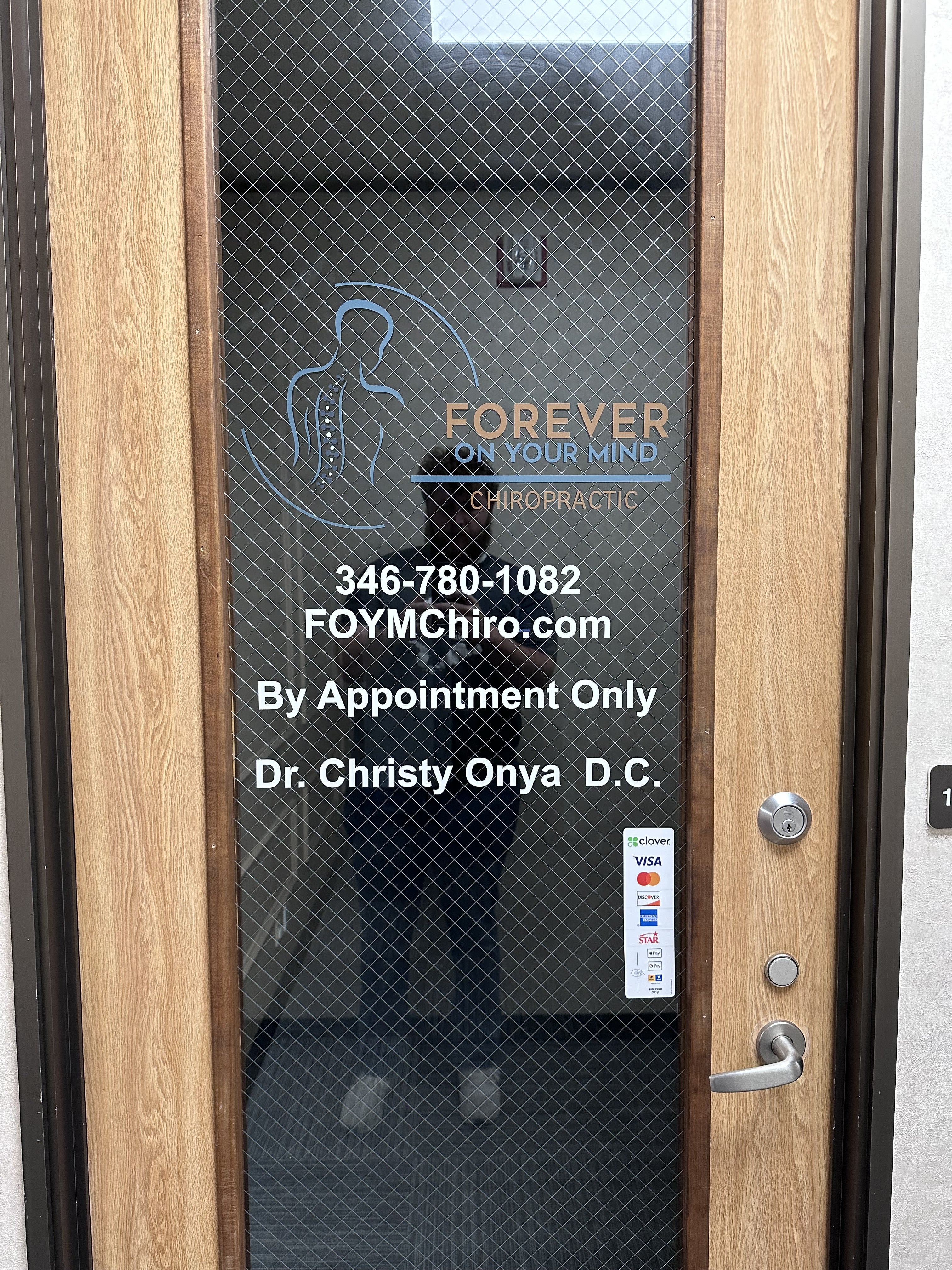 Forever On Your Mind's New Lobby Sign