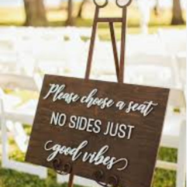 Signs for weddings...Make sure that your event flows seemlessly
