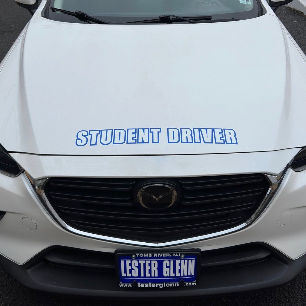 Be a Student Driver Star with Vehicle Lettering