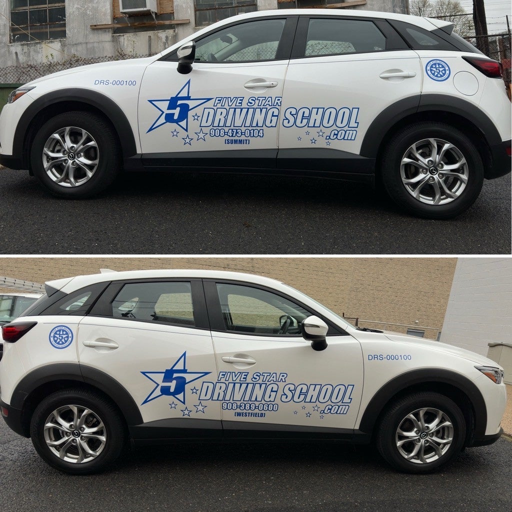 Be a Student Driver Star with Vehicle Lettering