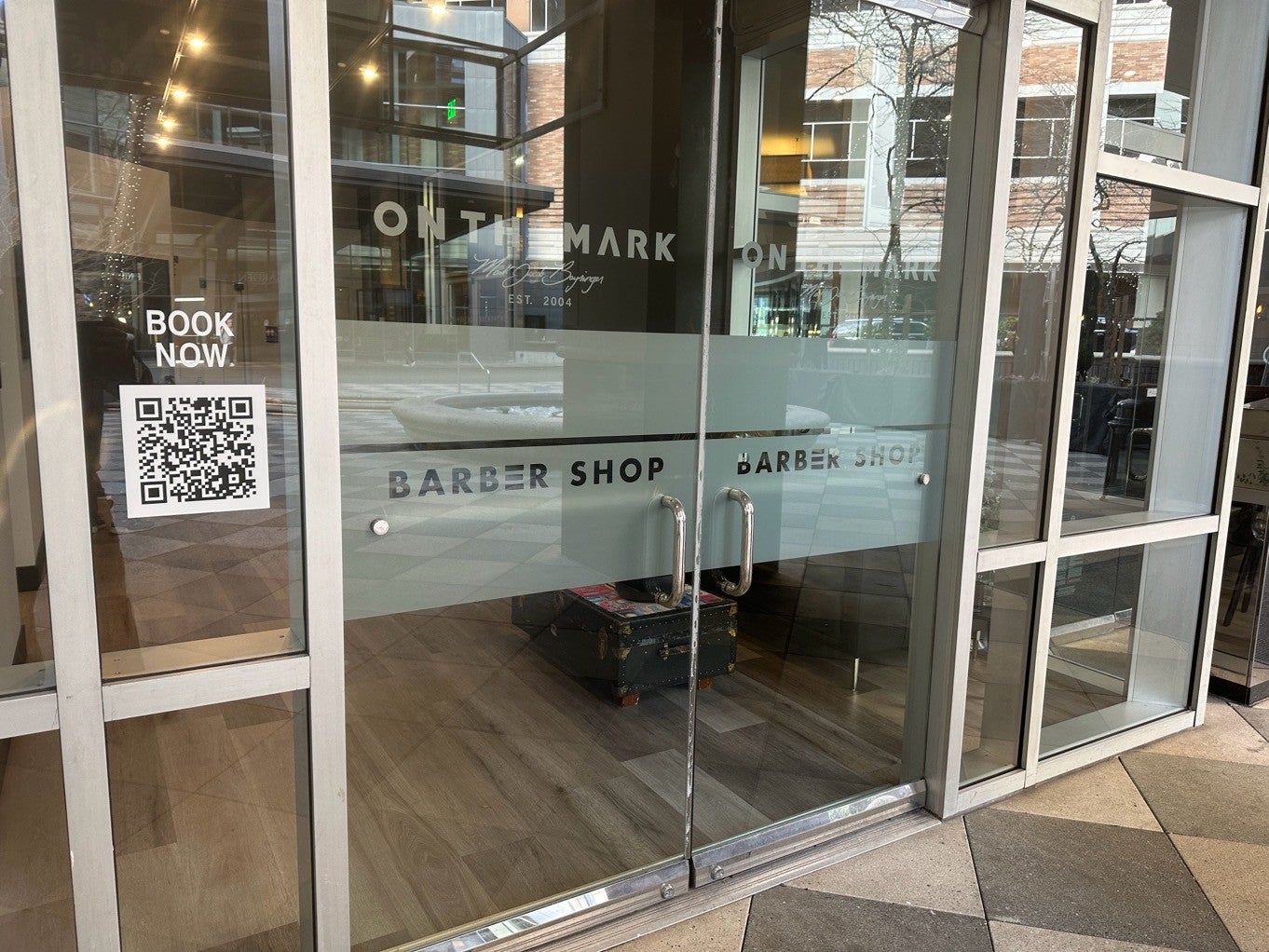 On the Mark Branded Calling Card Storefront - Bellevue, WA