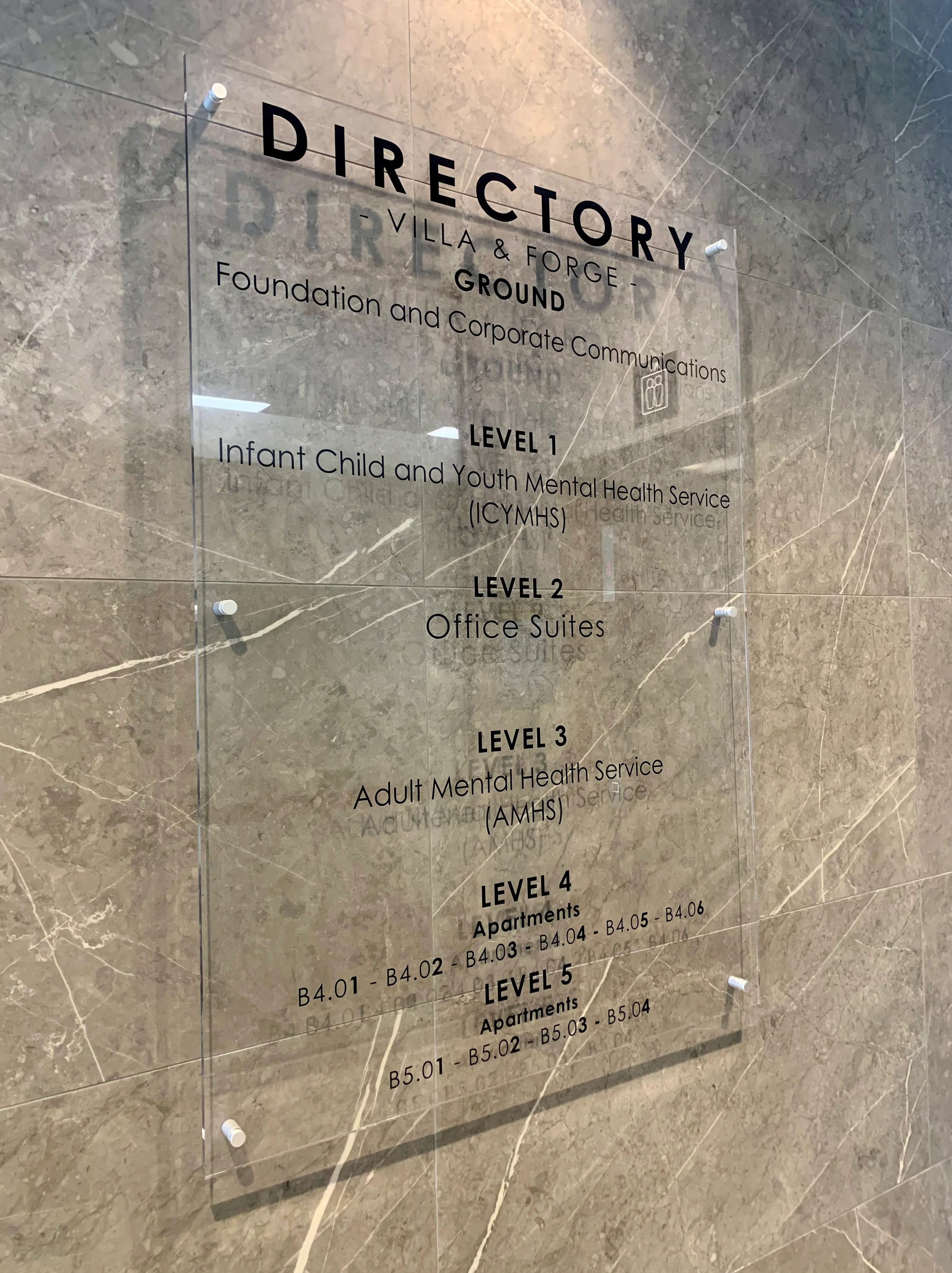 Directory Board Upgrade - Austin Health - Heidelberg VIC