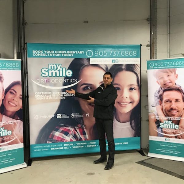Backdrop Wit Deluxe banners