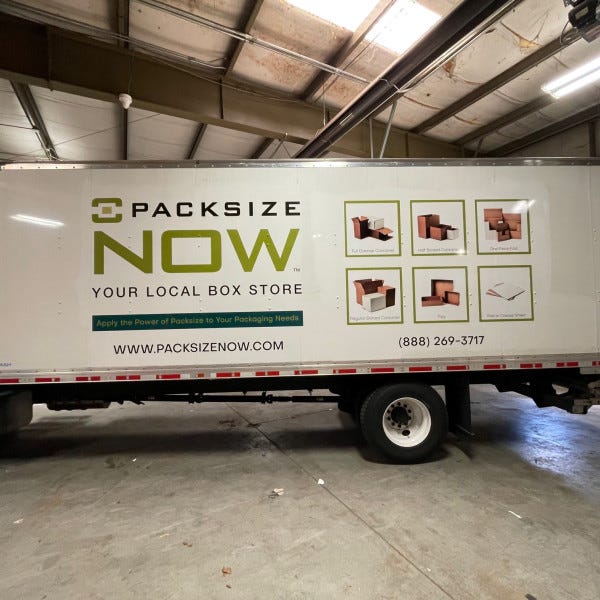 Packsize Box Truck Driver side