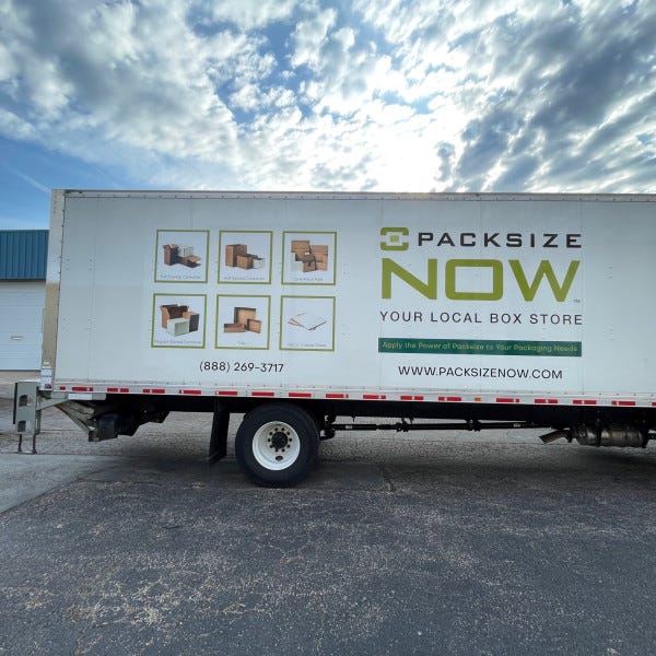 Packsize Box Truck Passenger side