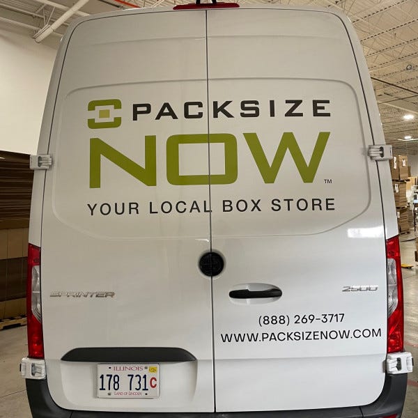 Packsize Van Rear Door