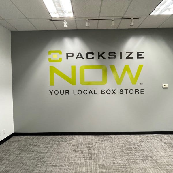 Packsize Interior Wall graphic