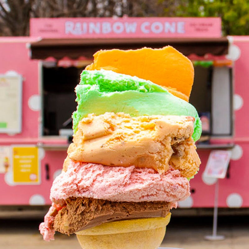 Chicago's Iconic Rainbow Cone Makes Sweet Move to Southern California with Three New Locations