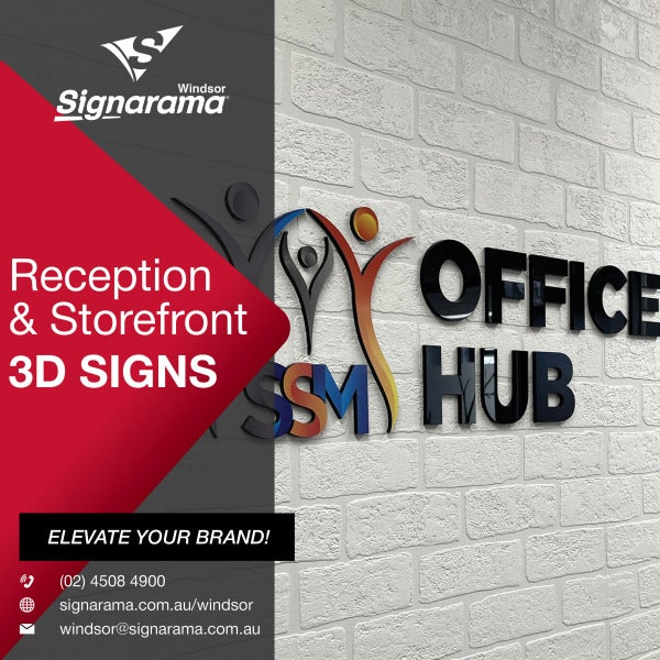 3D Signage | Standoff Signs