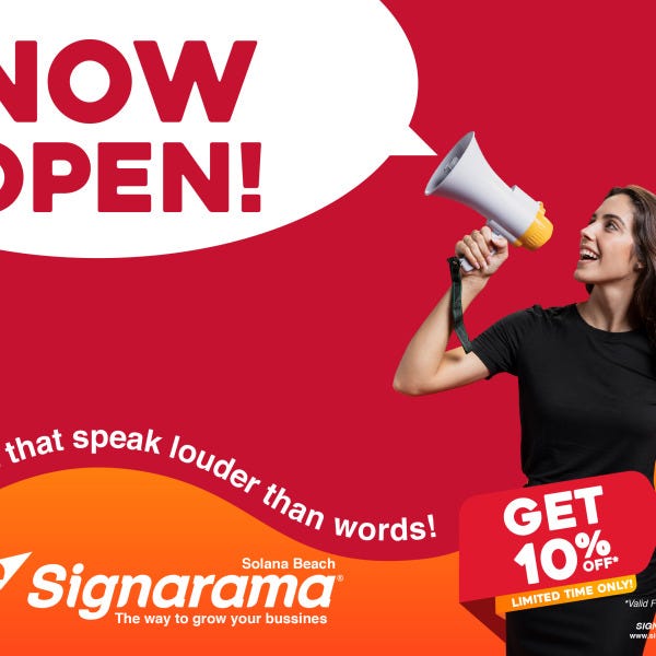 Now open!