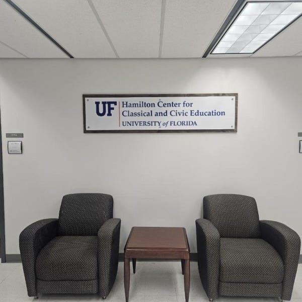 UF Hamilton Center Sign