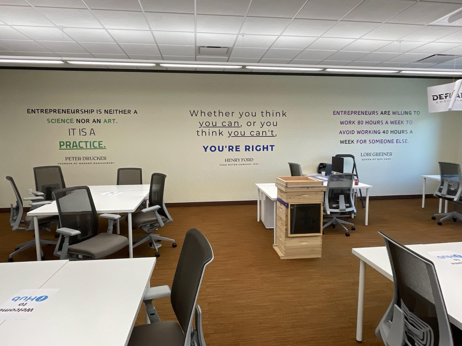Famous Quotes in Wall Vinyl • Pleasant Grove, Utah • Business Resources • IHUB Utah