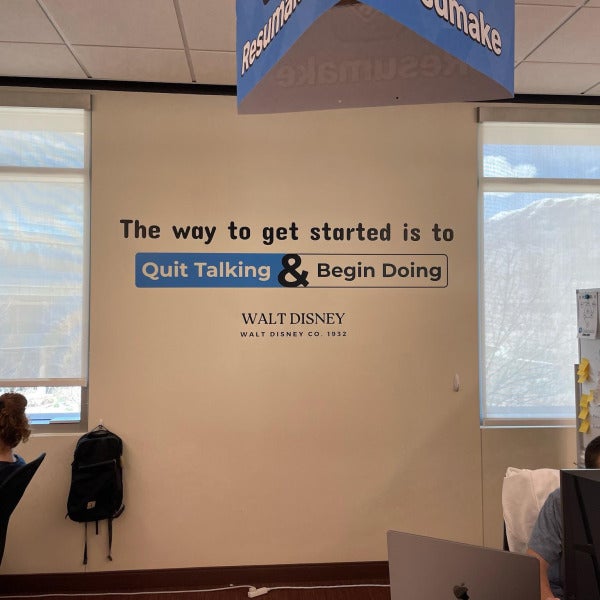 Famous Quotes in Wall Vinyl • Pleasant Grove, Utah • Business Resources • IHUB Utah