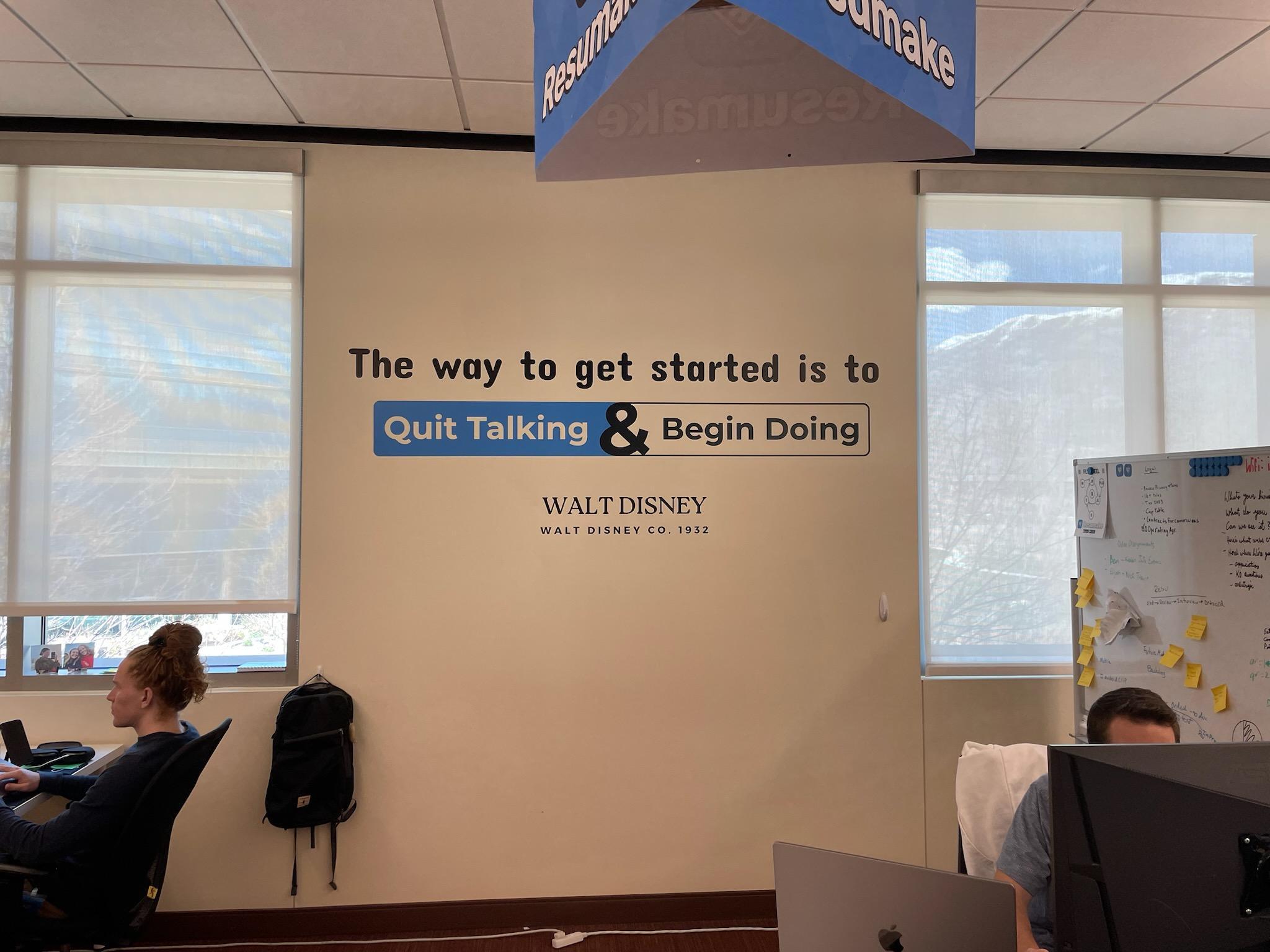 Famous Quotes in Wall Vinyl • Pleasant Grove, Utah • Business Resources • IHUB Utah