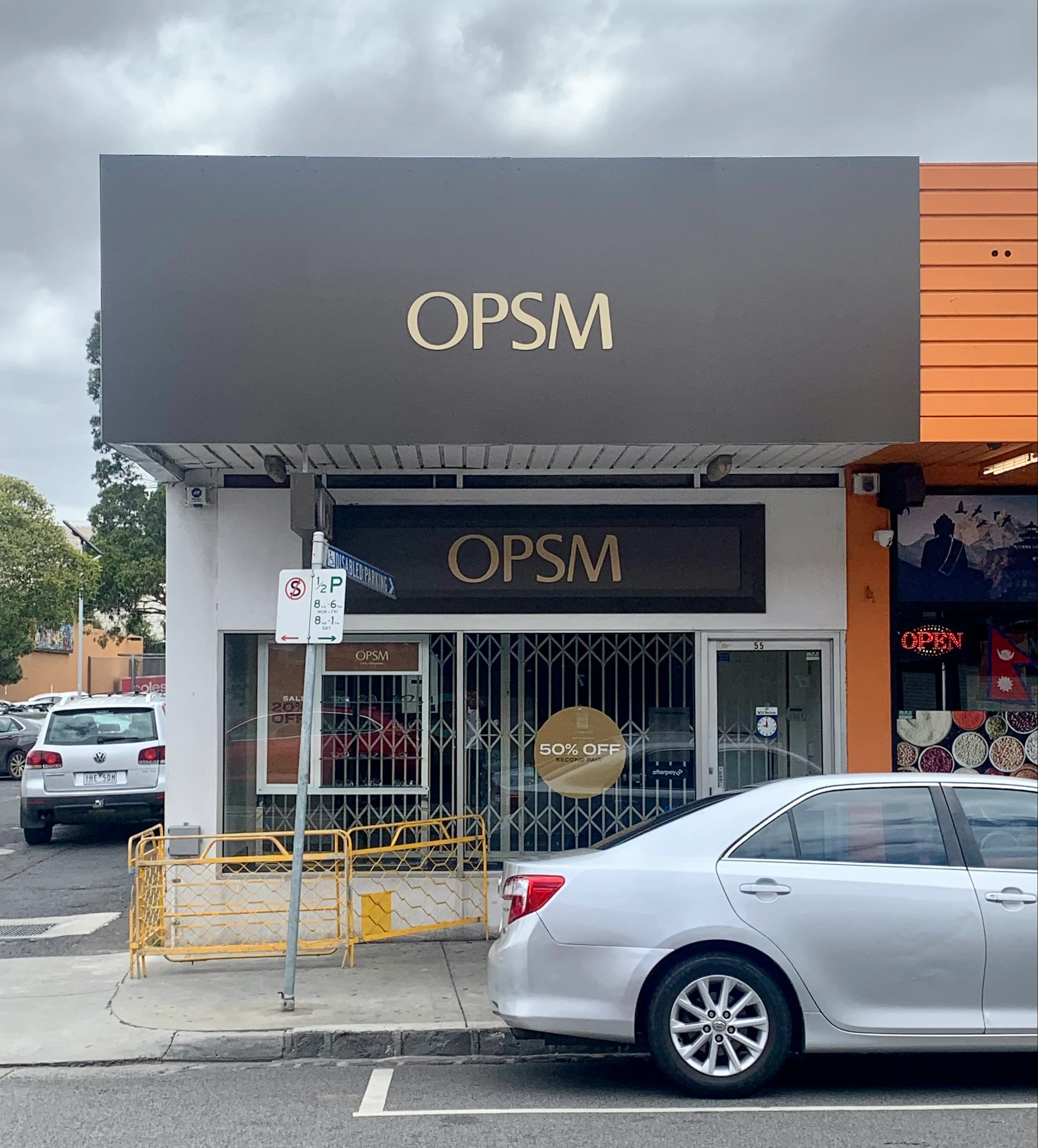 Shop Signage - OPSM - Coburg VIC