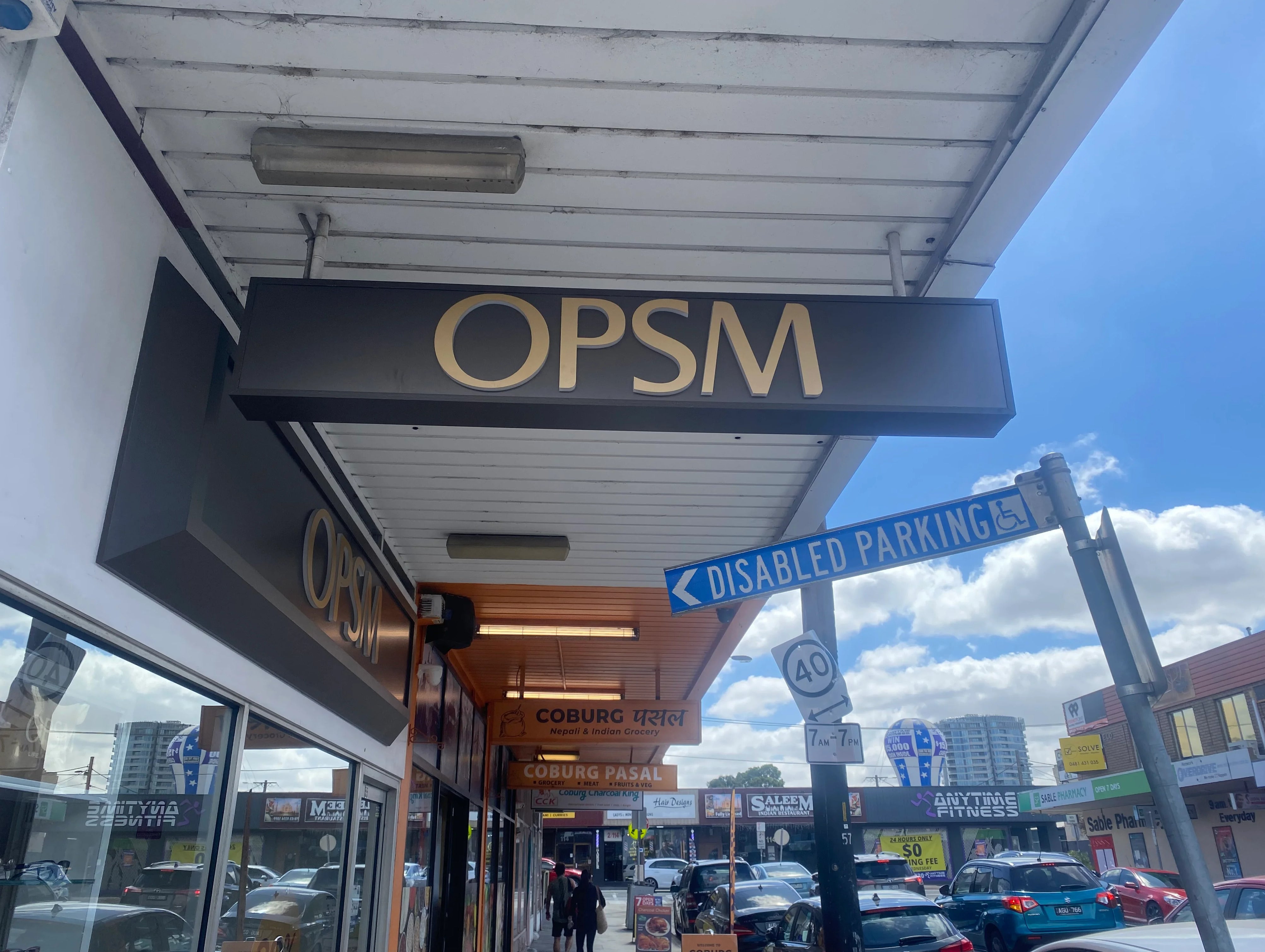 Shop Signage - OPSM - Coburg VIC