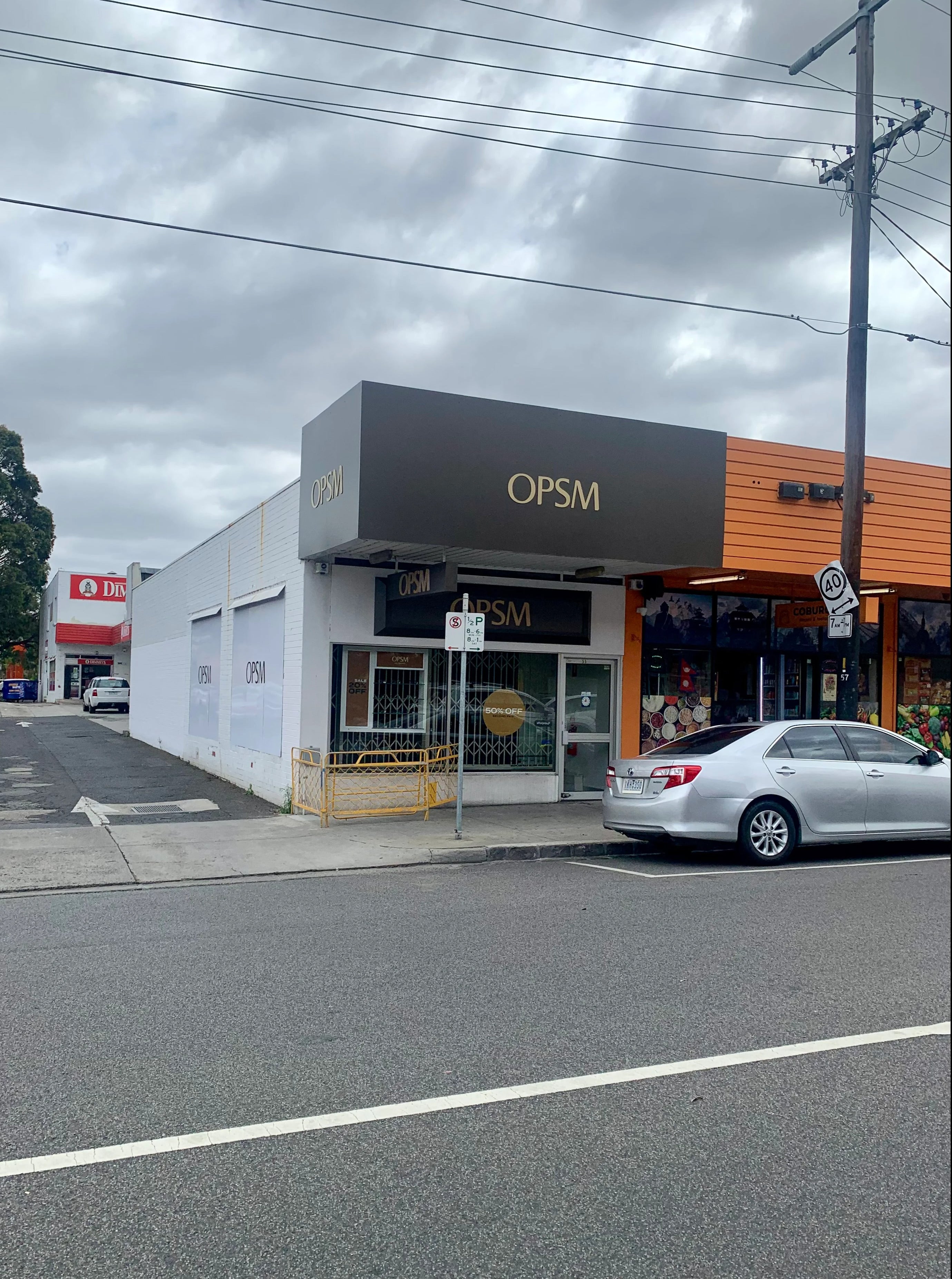 Shop Signage - OPSM - Coburg VIC