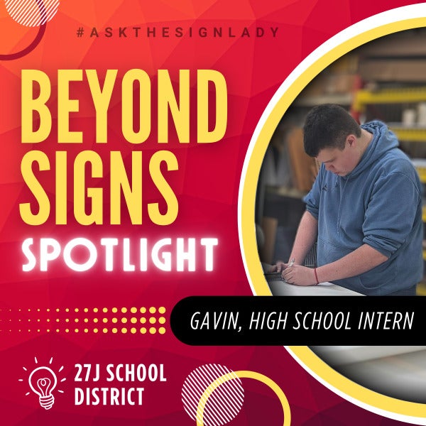 Beyond Signs: A High School Intern Journey