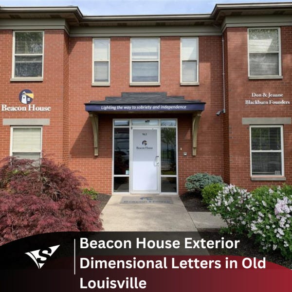Dimensional Letters at Beacon House