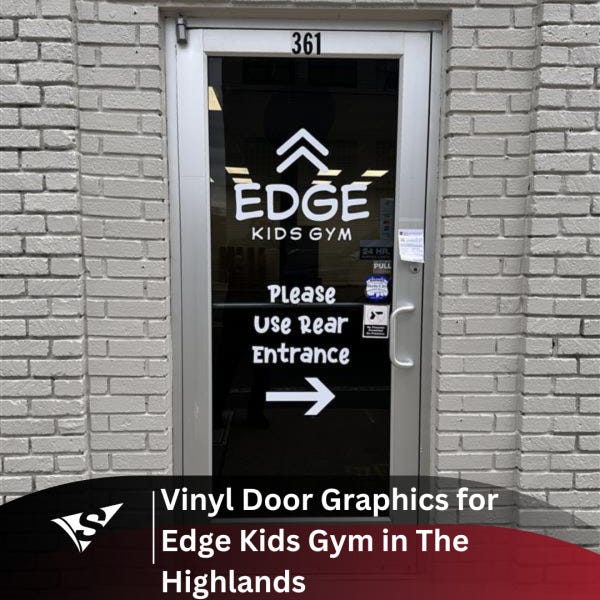 Vinyl for Edge Kids Gym