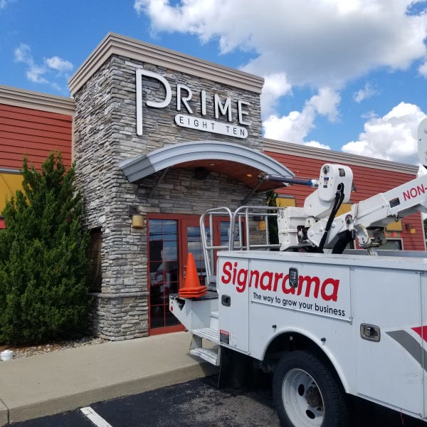Prime Eight Ten Channel Letters 1