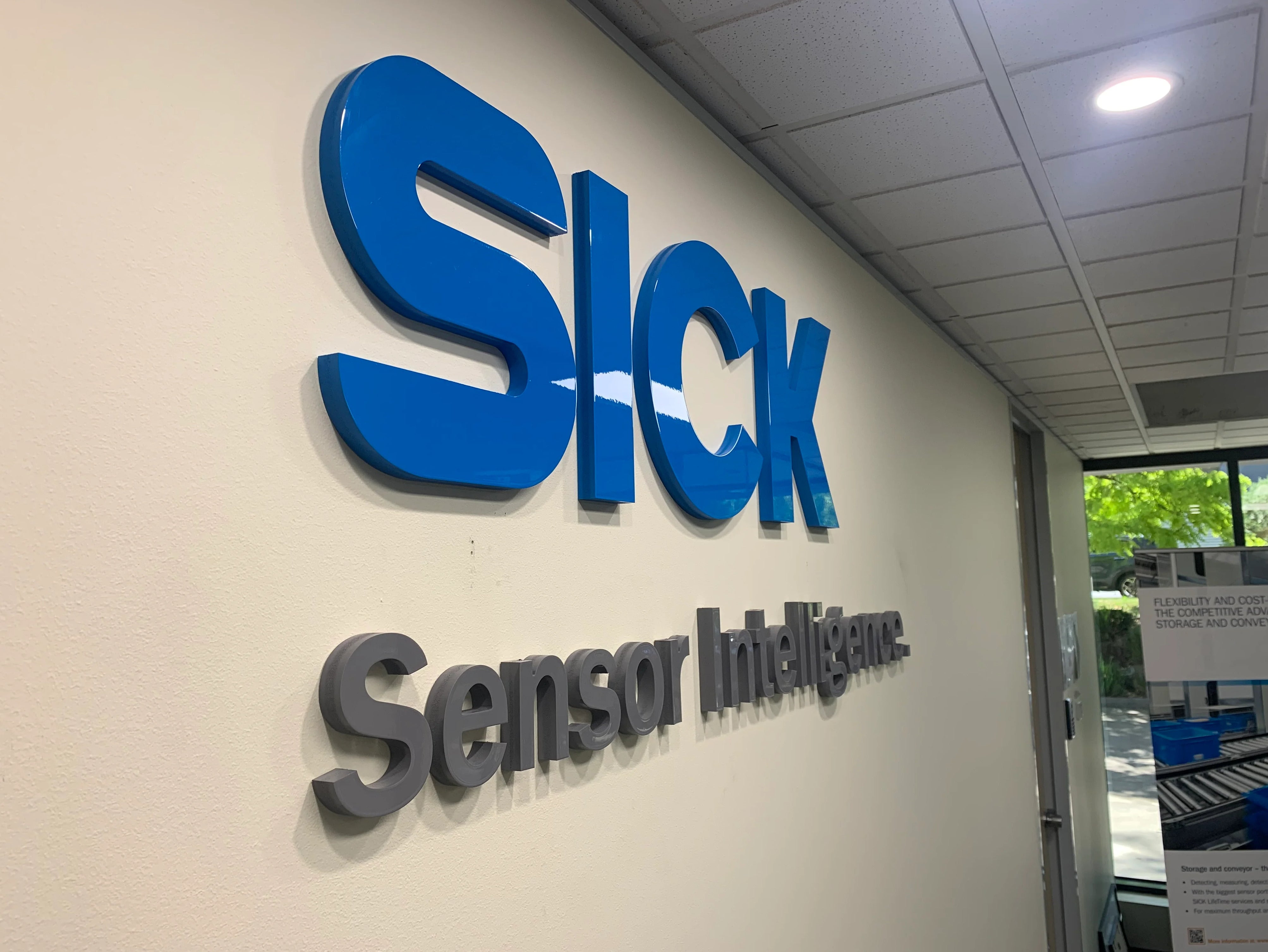 3D Signs & Lettering - SICK Pty Ltd - Heidelberg West VIC.