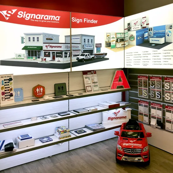 Signarama Sample Room