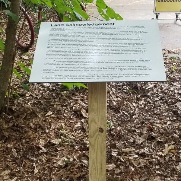 Waldorf School Ground Sign 4