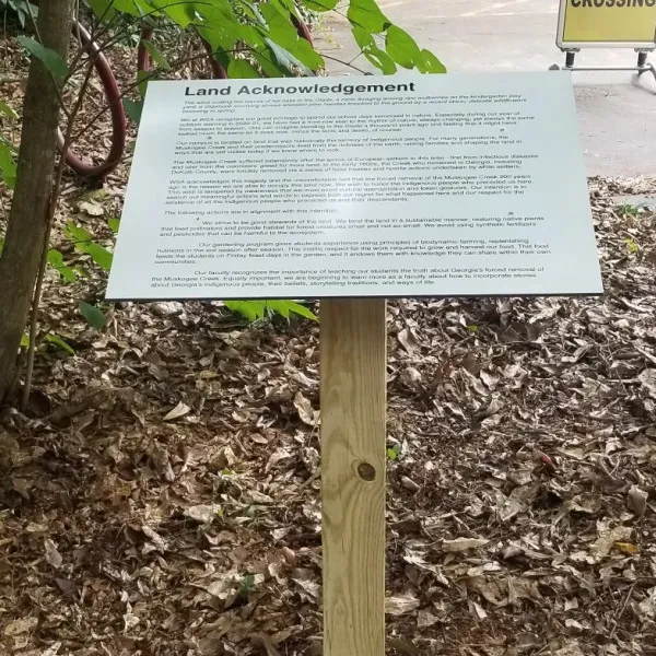 Waldorf School Ground Sign 4