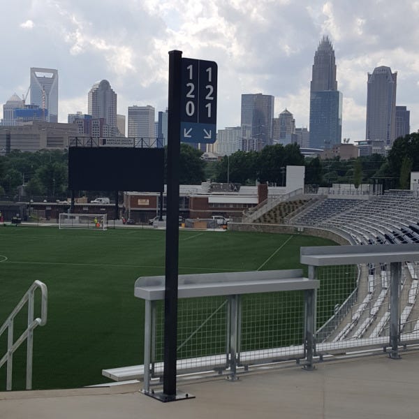 American Legion Memorial Stadium Directional Sign