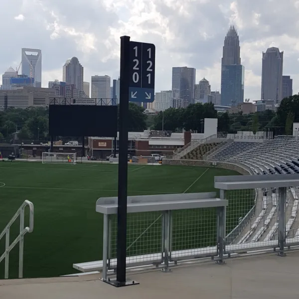 American Legion Memorial Stadium Directional Sign