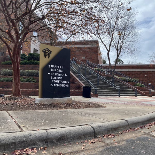 CPCC Wayfinding Monument Sign