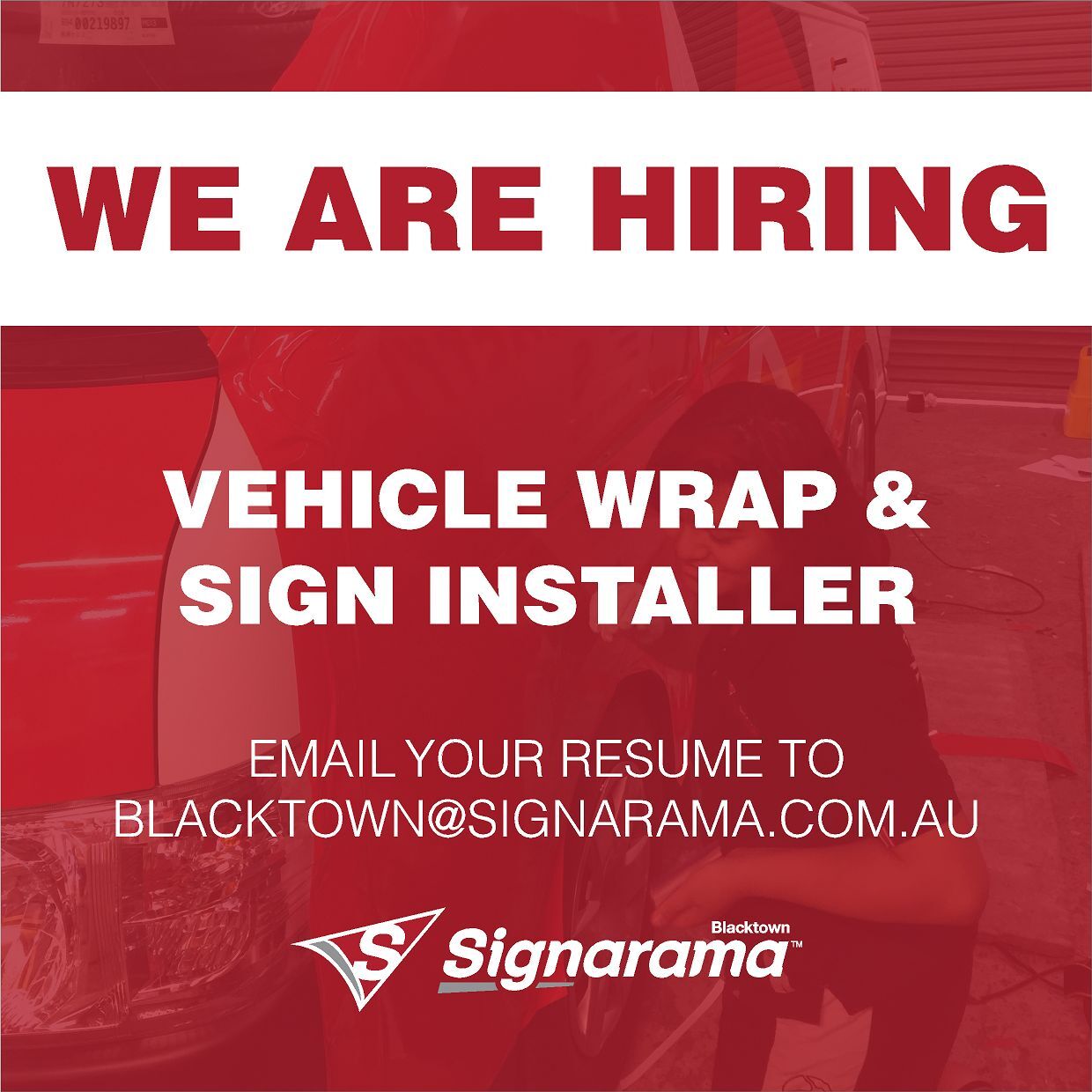 WE ARE HIRING