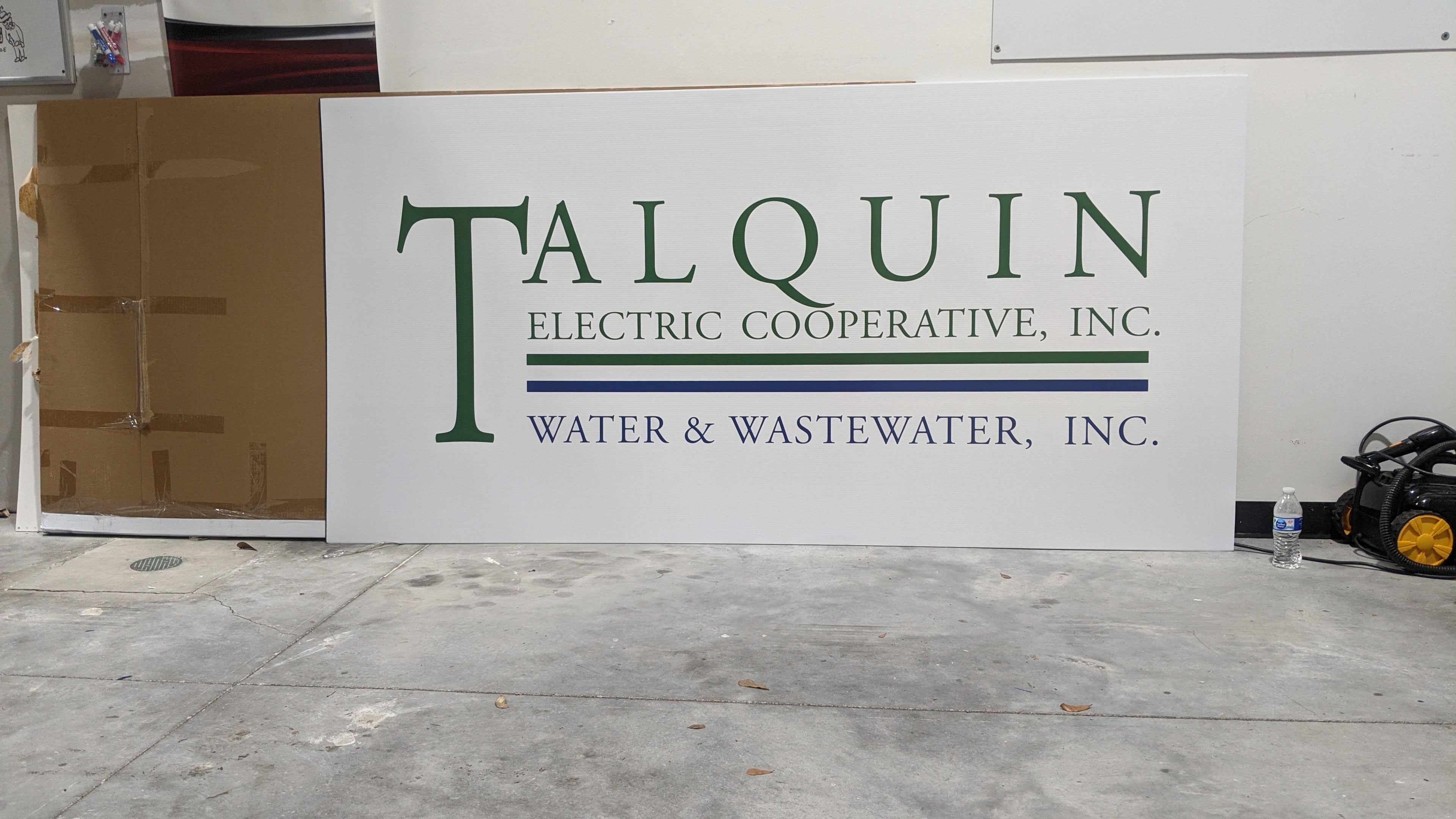 Talquin Electric Sponsor Sign