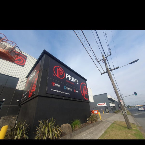 Sailtrack Banner Print - Prime Electrical & Data Services - Fairfield VIC