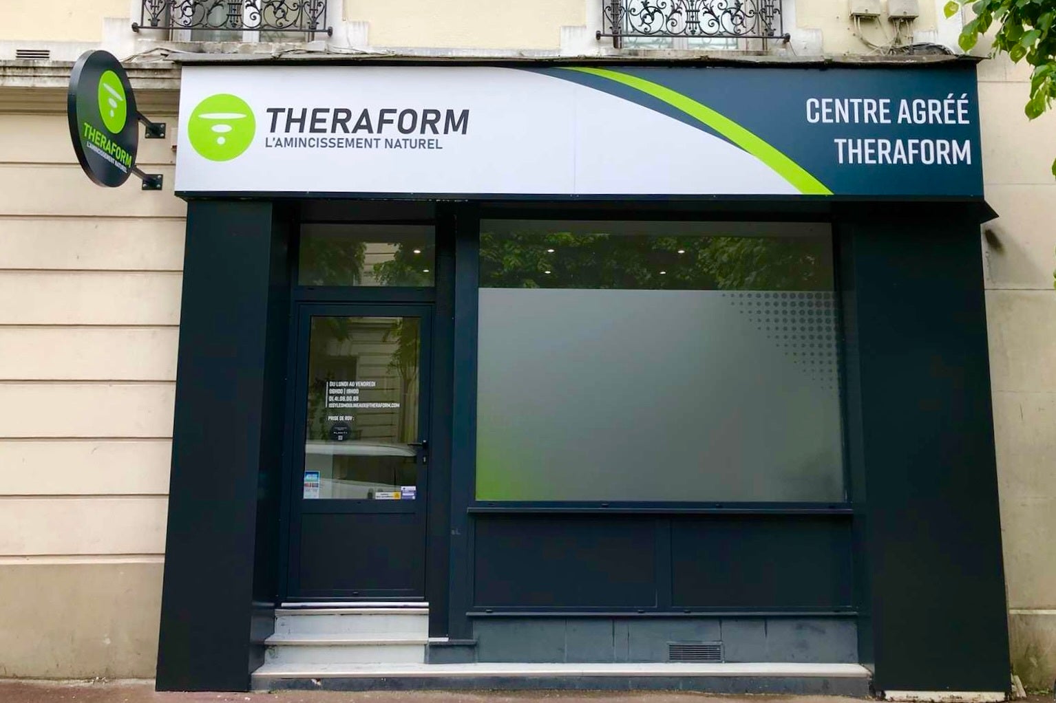 Signalétique pour Theraform Issy les Moulineaux