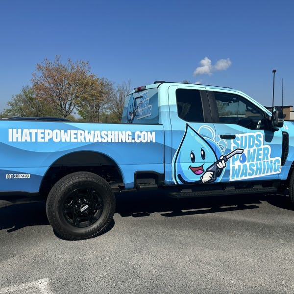 Davis Painting F350 Vehicle Wrap (9)