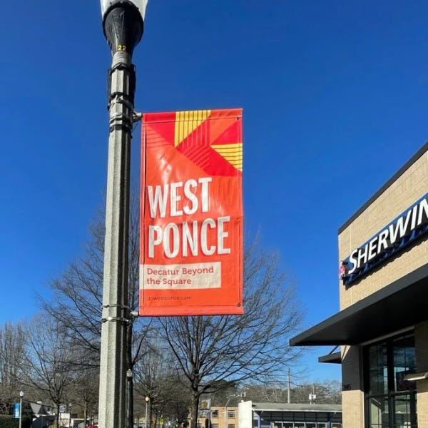 City of Decatur Banner Repair 2