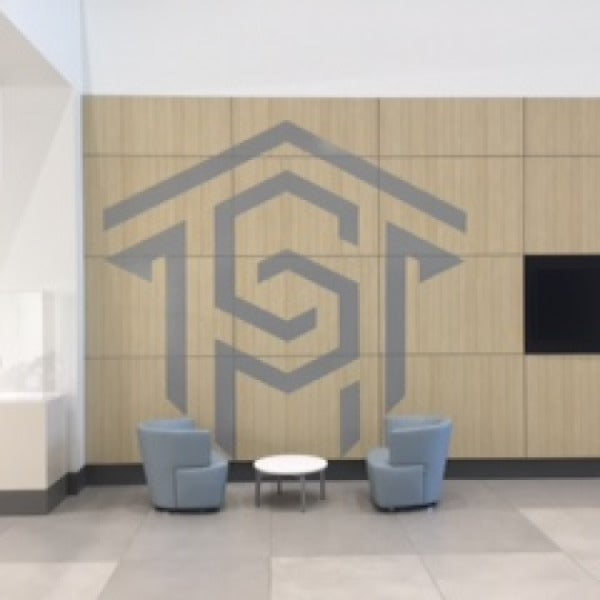 CPCC Plotted Vinyl Logo Wall Graphic