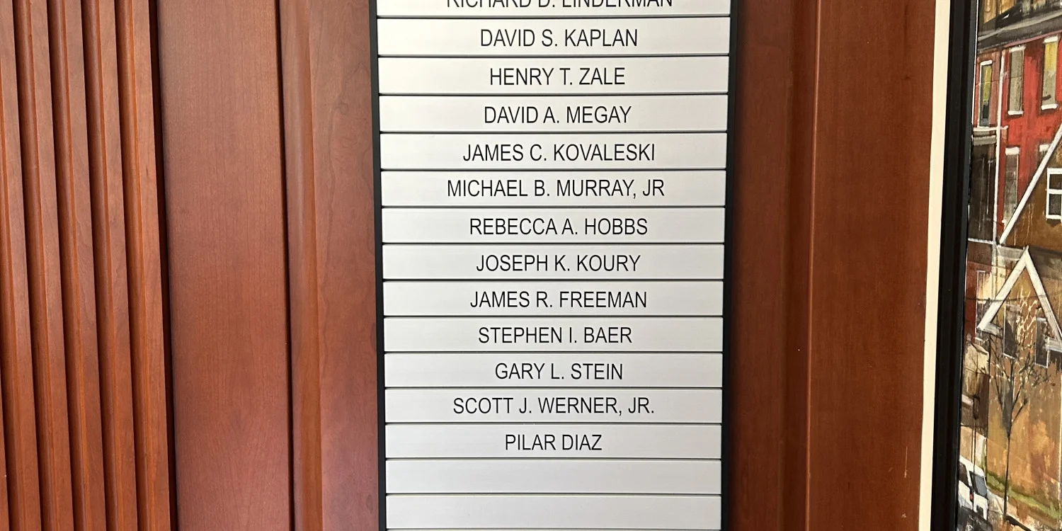 Building Directory Signs