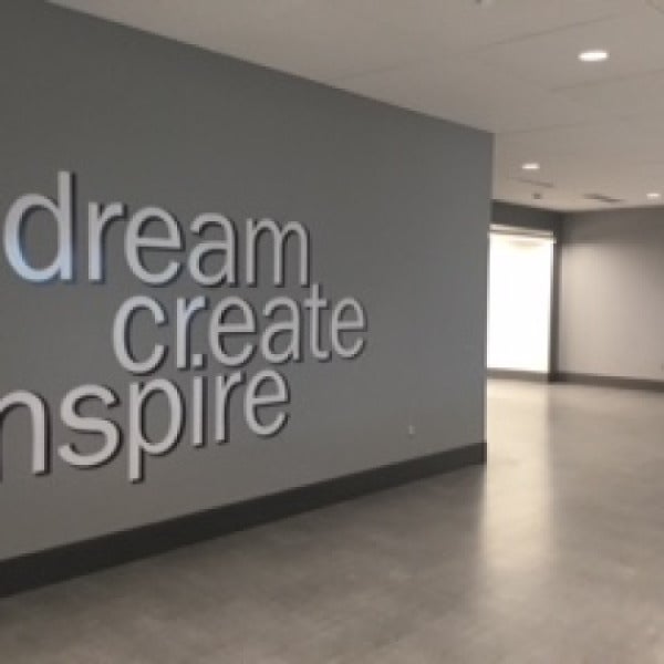 CPCC Plotted Vinyl Wall Graphic