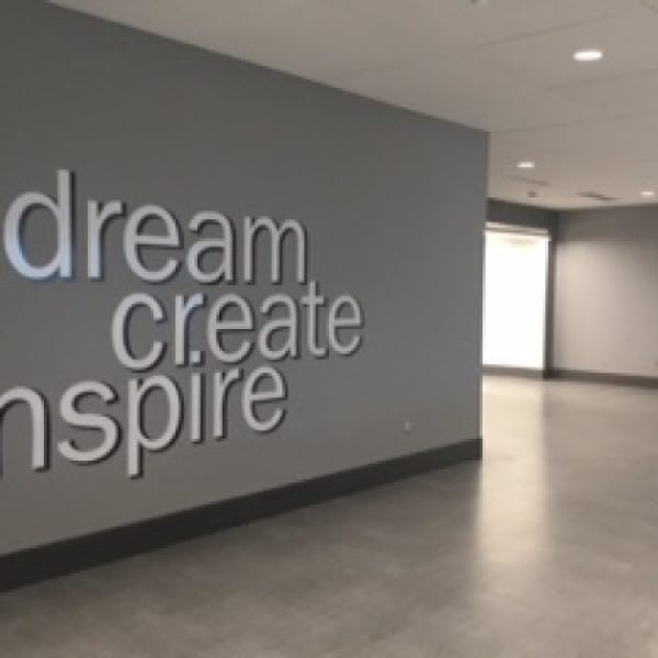 CPCC Plotted Vinyl Wall Graphic