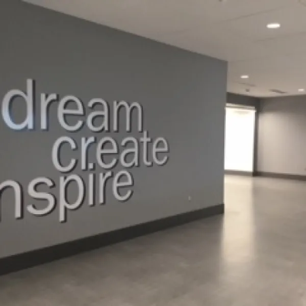 CPCC Plotted Vinyl Wall Graphic