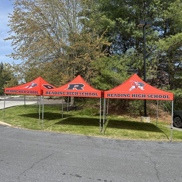 Reading School District Tents