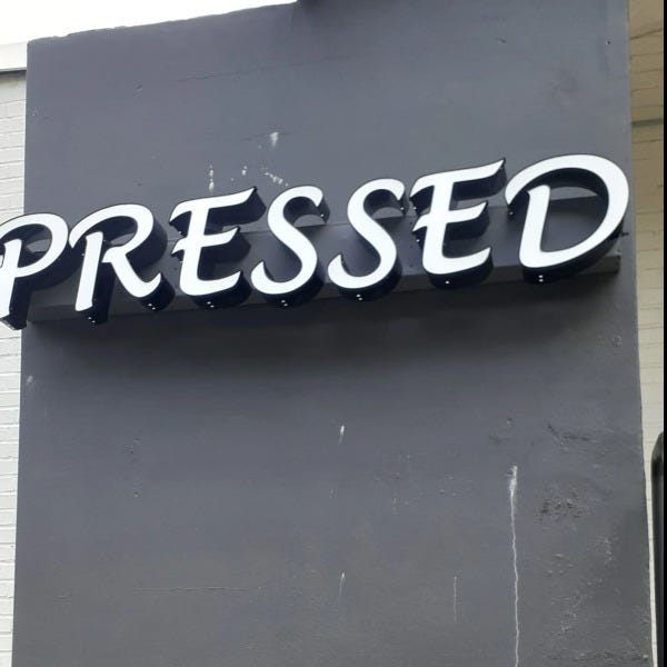 Pressed Channel Letters