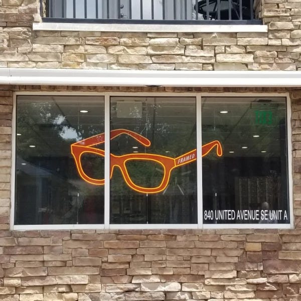RH Eyes LED Neon Sign 1