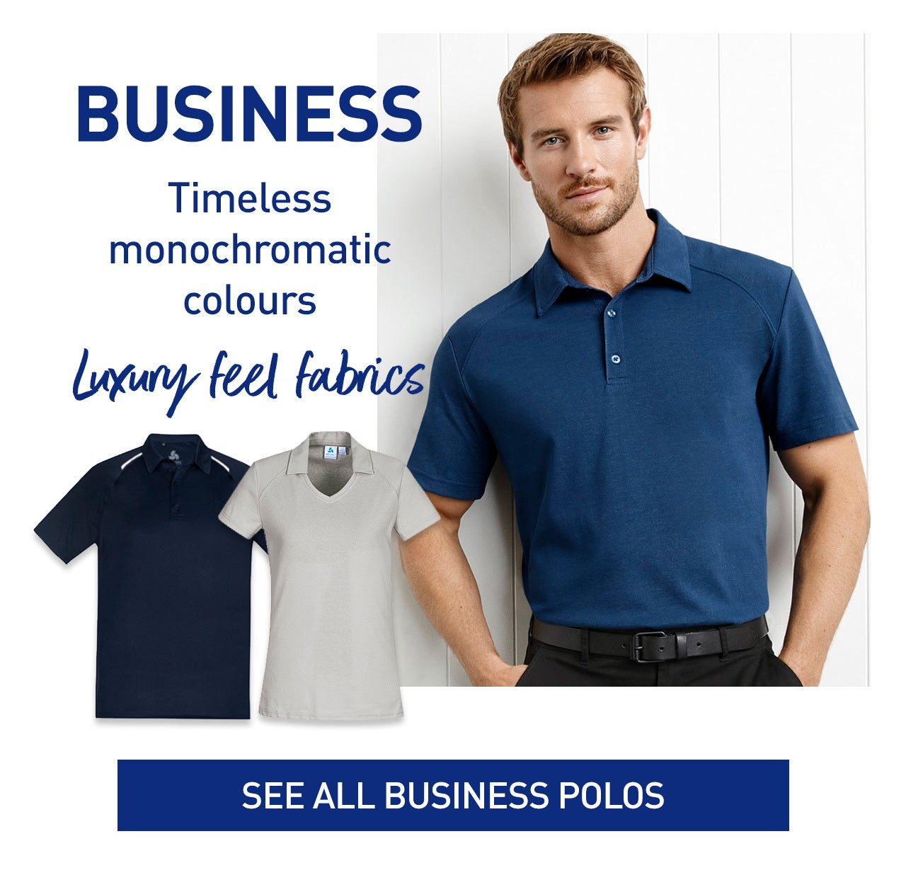 Custom Business Polos Brisbane - Best Promotional Products Brisbane - Fully Promoted Milton