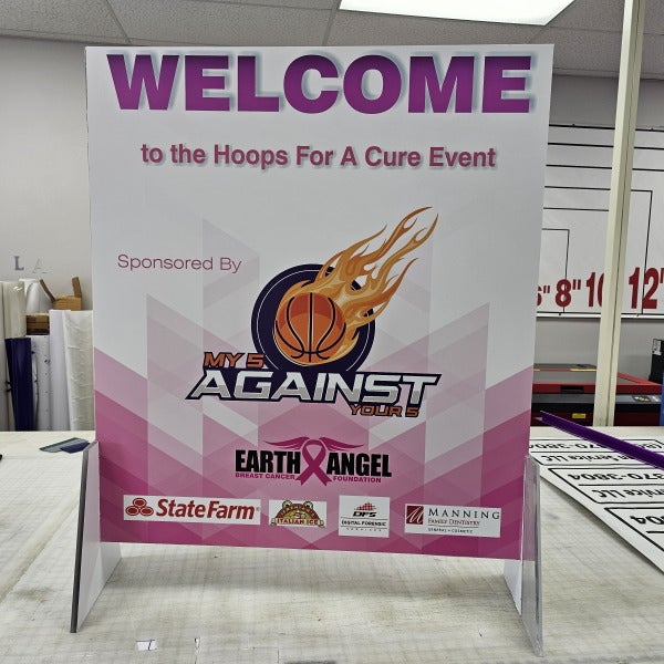 Hoops for a Cure event