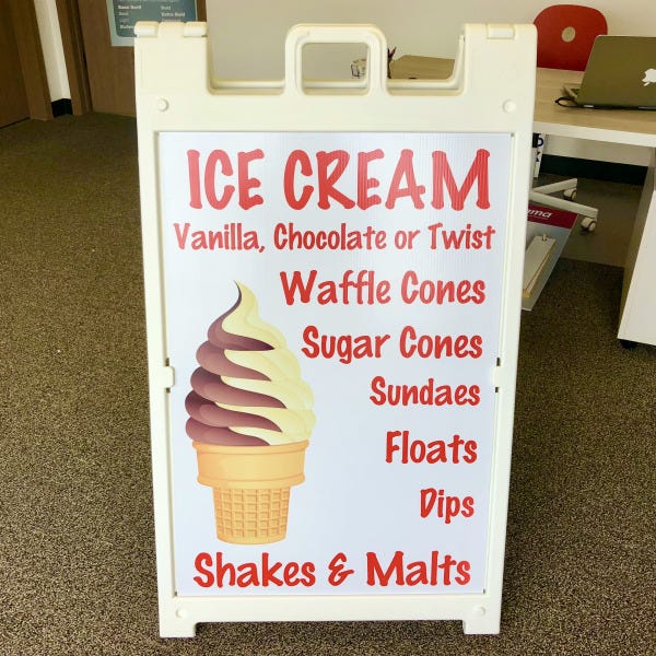 A-Frame Sign