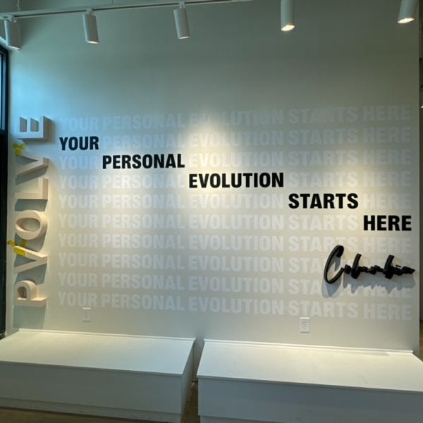 Pvolve Columbia Wall Graphics